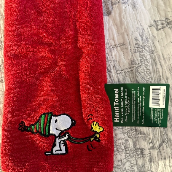 Peanuts Fingertip and Hand Towel - Picture 8 of 9